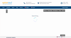 Desktop Screenshot of optionneuf.com